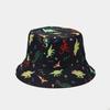2026 Nuevo Sombrero de Pescador de Doble Cara con Estampado de Animales de Dibujos Animados, Sombrero de Sol Lindo Casual Versátil para Hombres y Mujeres