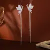 Pendientes Super Hada Estilo Largo Borla Mariposa Moda Sentido Avanzado Elegante Temperamento Pendientes Sentido del Diseño Accesorios de Hada