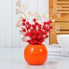 Fruta da sorte de frutas vermelhas flor artificial flor artificial decoração flor de decoração para sala de jantar mesa de jantar flor de Ano Novo decoração de casa decoração de buquê