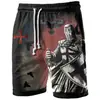 Pantalones Cortos Rectos Simples para Hombre Pantalones Cortos de Playa Casuales Pantalones Cortos Camuflaje Sueltos Bloques de Color Pantalones Cortos de Baloncesto