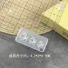 Molde de Silicona con Forma de Flor de Campanilla para Decoración de Uñas DIY, Relleno de Esmalte en Gel para Uñas, Molde de Fácil Desmoldeo