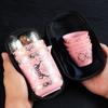 Juego de Té de Viaje para Mujer Zisha Exterior Una Tetera Cinco Tazas Portátil Una Tetera Cinco Tazas Separación de Agua y Té Taza Rápida