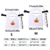 Nuevo disfraz de cara de fantasma de fieltro para mascotas de Amazon para gatos y perros, decoraciones divertidas de calabaza y araña