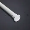 Varilla telescópica extensible de un toque de fábrica, Barra de cortina de ducha extensible operada por botón, Varilla telescópica metálica sin taladro