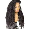 Moda Europeia e Americana Renda Frontal Cabelo Cacheado Pequeno Peruca de Renda Frontal Africana Mais Vendida