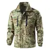 Traje de Camuflaje para Hombre de Primavera y Otoño, Malla Resistente al Desgaste y al Desgarro Ropa de Trabajo, Protección Laboral, Engrosado, Uniforme de Entrenamiento Transpirable