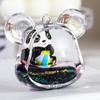 Panda de baloncesto aceite en la botella de arenas movedizas decoración de escritorio llavero acrílico accesorios colgante de bolsa pequeño regalo al por mayor