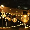 Luz de ambiente para acampar al aire libre, luz de bombilla solar G50, cadena de luces, impermeable, toldo, tienda de campaña, decoración de patio, luces al por mayor