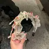 Faixa de Cabeça Halloween Esqueleto Vento Sombrio Acessórios de Cabelo Cosplay Lolita Morto-Vivo Vampiro Faixa de Cabeça de Renda