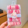 Ligas para el Cabello de Niños, Gomas Elásticas con Hilo Que No Dañan el Cabello, Ligas del Tamaño de un Pulgar para Niños, Cuerdas Elásticas de Alto Rendimiento para Niñas, Accesorios para el Cabello