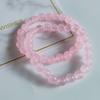 Pulsera de Calcedonia Transfronteriza Europea y Americana de 8 mm, Pulsera de Perlas de Calcedonia, Pulsera de Niña Moda y Dulce, Pulsera Suave para Envolver el Dedo