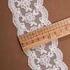 Acessórios de Renda com Bordado em Renda de Algodão, Tecido de Renda para Roupas Femininas com Borda Dupla de 6cm Renda para Venda por Atacado