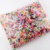 Pompónes coloridos de alta elasticidad de 0.8-3 cm, bolas de felpa, materiales de manualidades navideñas DIY, accesorios para ropa y juguetes, en stock