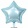 Balão de filme de alumínio balão de casamento balão de festa de aniversário balão de 18 polegadas folha de alumínio estrela de cinco pontas arranjo balão de cena atacado