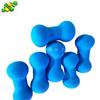 Pelota de masaje EVA pelota antena pelota de espuma bicolor fitness pelota de masaje de cacahuete al por mayor