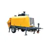 Bomba de Concreto para Entrega, Bomba para Coluna Estrutural Secundária, Máquina Hidráulica para Material de Coluna Estrutural Secundária, Bomba de Entrega de Argamassa para Estrutura de Pedras Finas