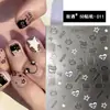 Librito Rojo Adhesivo para Uñas Arte de Uñas Lindo Dibujo Animado Gato Amor de Cachorro Patrón Pequeño Ins Grafiti Calcomanía Adhesiva