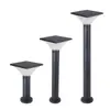 Luz LED para Jardín Exterior con Enchufe de Tierra Impermeable Luz para Poste Superior de Villa Iluminación de Área Escénica de Parque Luz Solar para Césped