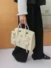 Bolsa Feminina Transfronteiriça Europeia e Americana Retro Bolsa Tote Bolsa de Mão de Alto Padrão Fashion Kelly Bag Estilo Versátil Bolsa de Ombro Único Transversal