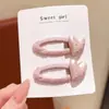 Nuevos Pasadores para el Cabello de Niñas Que No Dañan el Cabello, Pinzas BB con Forma de Corazón, Pinzas de Alto Valor para Flequillo Lateral para Niñas, Accesorios para el Cabello Lindos y Dulces