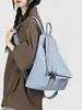 Mochila Ins de Nicho Estilo Coreano para Mujer Mochila de Verano 2026 Bolso Escolar Artístico Simple Bolso de Viaje Casual de Nylon