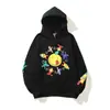 Amazon Transfronterizo Primavera y Otoño Streetwear Hip Hop Hombres Sudadera con Capucha Sudadera