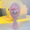 Peine de Cojín de Aire de Dibujos Animados Lindo para Niños, Peine para Masaje de Cabeza de Color Caramelo, Peine Pequeño Transfronterizo, Peine Portátil con Corazón de Niña para Mujeres