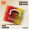 Marcadores de Acrílico Líquido de Color Verdadero con Puntas Suaves, Lavables y Apilables por Color, Marcadores Especiales de Acuarela para Niños y Estudiantes de Primaria