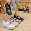 Nuevos Zapatos Casuales para Mujer, Primavera y Verano Nuevos Zapatos Deportivos Casuales de Cuña Talla Grande para Mujer, Tallas 36-41, 42, 43