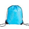 Impresión Personalizada de Picos Publicidad de Maratón Poliéster Almacenamiento Cordón Compras Impermeable Deportes Nailon Bolsillo con Cordón de Doble Hombro