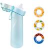 Amazon Taza con Cuello Torcido Saborizada Capacidad Pequeña 0 Azúcar 0 Caloría Taza Aromática Taza Aromática de Tritán Taza con Popote