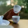Montaña del Crepúsculo Cerámica Púrpura Hecha a Mano con Neumático Delgado Juego de Té Kung Fu Tazón con Tapa Sancai Tetera Taza de Servicio Única Taza de Té