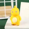 Llavero Colgante de Muñeco Dragón de Leche de PVC de Dibujos Animados Estéreo DIY Colgante para Llave de Coche Colgante para Bolso Accesorios Venta al por Mayor