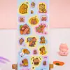 En stock traje de materiales para pegatinas de cuenta manual kappibala pegatina de capibara niña niños tarjeta goo pegatina de sellado