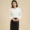 Camisa de Satén de Acetato Guangzhou Shisanxing Otoño 2026 Nueva Ropa para Mujer al por Mayor Top de Manga Larga de Lujo de Gama Alta
