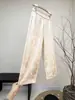 Pantalones Ajustados de Jacquard Polar Estilo Chino Nuevos Invierno 2025 Nuevos Color Sólido Versátiles Cintura Elástica Casual Simples para Mujer