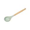 Venta al por mayor de fábrica herramientas de cocina creativas mango de madera utensilios de cocina de silicona juego de 12 piezas de juego de espátula de silicona de 11 piezas