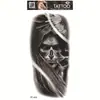 Nuevas pegatinas de tatuaje serie FF fruta de cereza 3D corbata de lazo labios pegatinas de tatuaje fabricantes en stock venta al por mayor