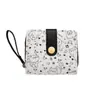 Billetera Casual Japonesa de Gatito para Mujer, Corta, Delgada, Compacta, Apilada, Billetera de Estudiante, Novedad 2025, Linda, de Nicho, Billetera para Monedas