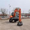 Excavadora agrícola pequeña miniexcavadora excavadora doméstica micro excavadora una tonelada Huerto 10 excavadora pequeña ingeniería interior Gancho de ajardinamiento