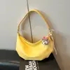 Bolso bandolera para axila súper popular transfronterizo de nicho 2026 nuevo bolso cruzado versátil para mujer, bolso de mano pequeño para salir, bolso de cuerno