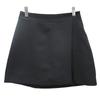 Pantalón-Falda Sencillo de Moda Coreana para Mujer de Cinco Paneles Estilo Cangrejo con Abertura Lateral Diseño de Línea A, Adelgazante de Cintura Alta Sexy Versátil Media Falda