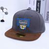 Sombreros Infantiles de Comercio Exterior con Parche de Letra g, Gorras Hip-Hop con Bloques de Color, Gorras de Béisbol de Ala Plana para Street Dance, Sombreros de Sol para Primavera y Verano
