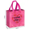 Nueva Bolsa de Regalo para el Día de San Valentín Bolso Pequeño Rosa No Tejido Bolsa para Empaque de Regalo de Perfume Cosméticos Lápiz Labial