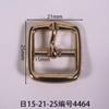Diámetro interior 15 mm Hebilla japonesa cuadrado oval bronce herraje hebilla para zapatos sandalias de playa hebilla japonesa hebilla de tela