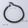 Pulsera Cuadrada de Acero Inoxidable con Perlas, Sencilla y Elegante, para Hombres y Mujeres, Cadena de Titanio Estilo Hip-Hop Punk con Diseño de Cesta de Flores, Hueso de Dragón al por Mayor, Genial