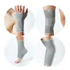 Traje Protector Deportivo de Punto Transfronterizo Protector de Muñeca Protector de Codo Protector de Rodilla Protector de Tobillo Cálido Transpirable Cómodo Protector de Rodilla de Carbón de Bambú