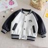 Jaqueta Infantil Outono 2026 Nova Jaqueta Infantil Estilosa Top Bebê Primavera e Outono Jaqueta de Baseball Roupa Externa