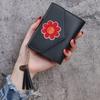 Bolsa para Monedas con Borla de Color Sólido Amor y Paz Porta Tarjeta de Estudiante de Aliexpress Ranura para Múltiples Tarjetas Cartera Corta Delgada Cartera