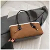 2025 Nueva Bolsa Retro para Hombro y Axila Moda Otoño e Invierno para Mujer Más Fácil de Combinar Gran Capacidad Bolso Tote Portátil para Viajar